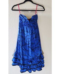 Betsey Johnson Bird Baby Doll Dress Sz 4